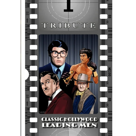 Tribute: Classic Hollywood Leading Men: John Wayne, Christopher Reeve, Bruce Lee and Vincent Price, (Paperback)