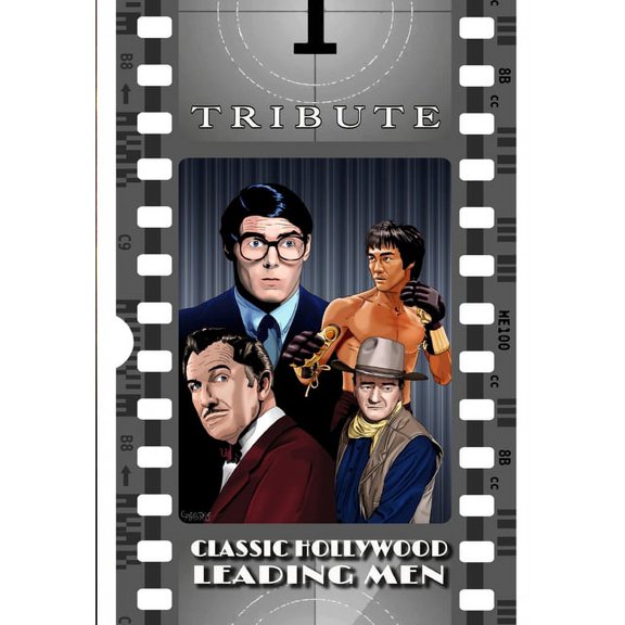 Tribute: Classic Hollywood Leading Men: John Wayne, Christopher Reeve, Bruce Lee and Vincent Price, (Paperback)