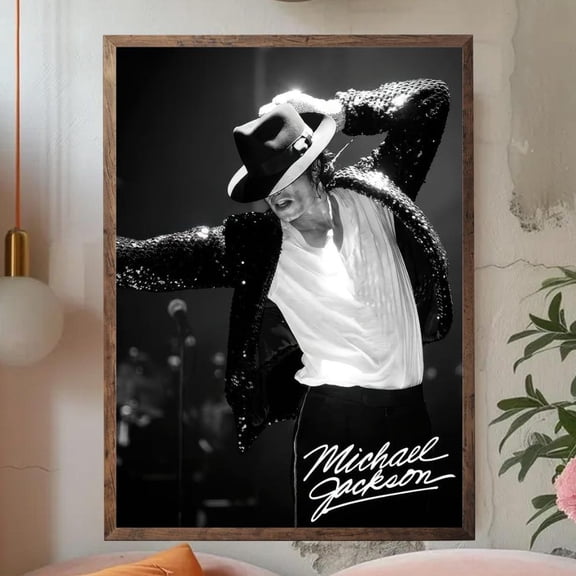 Tribute King Of Pop Wall Art, Unframed Poster