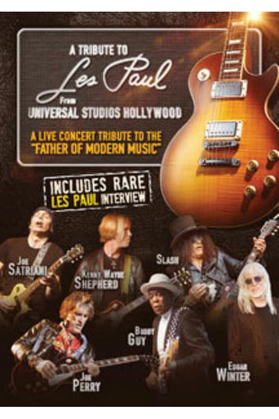 Tribute to Les Paul: Live From Universal Studios (DVD), MVD Visual, Music & Performance