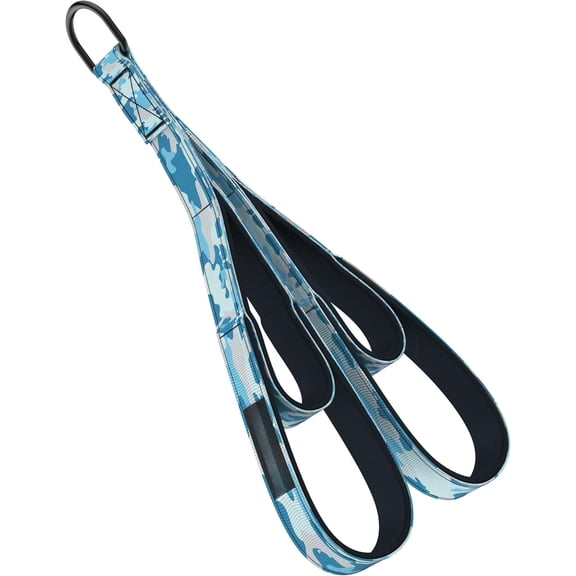 Tricep Rope  Attachment. Two Size in One Extra Long Pull Down Rope. Triceps Extension Straps Gym Equipment.  Workout Handles for Resistance Bands.