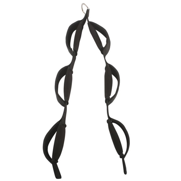 Tricep Rope Cable Attachment Greater Range of Motion,Tricep Pull Down Rope Extension Straps Cable Crossover Accessories