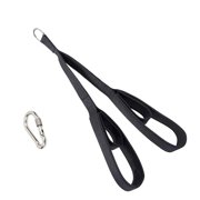Tricep Rope Cable Attachment Tricep Pull Down Rope Extension Straps Long Tricep Rope with Buckle for Workout Fitness