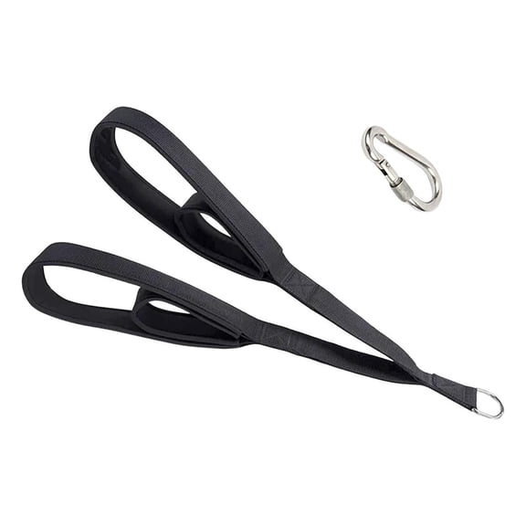 Tricep Rope Cable Attachment Tricep Pull Down Rope Extension Straps Long Tricep Rope with Buckle for Workout Fitness