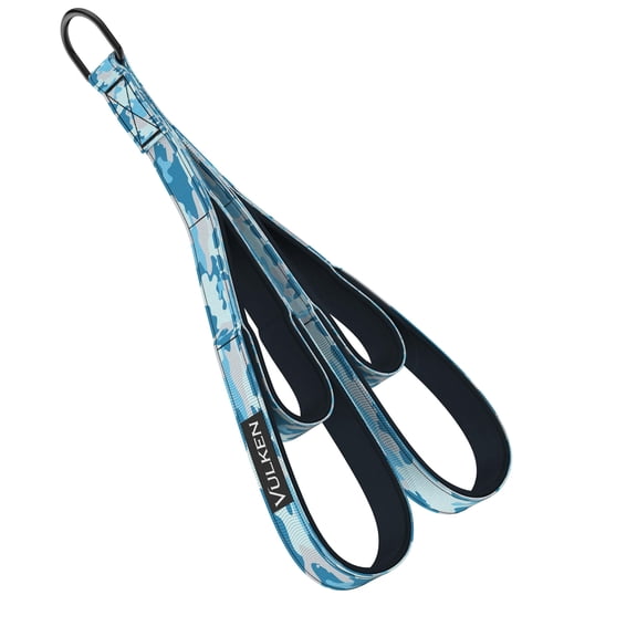 Tricep Rope Cable Attachment. Two Size in One Extra Long Pull Down Rope. Triceps Extension Straps Gym Equipment. Home Workout Handles for Resistance Bands.