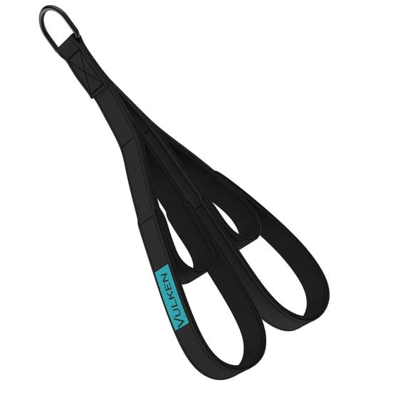 Tricep Rope Cable Attachment. Two Size in One Extra Long Pull Down Rope. Triceps Extension Straps Gym Equipment. Home Workout Handles for Resistance Bands.