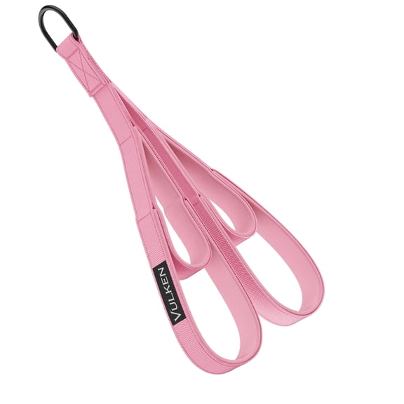 Tricep Rope Cable Attachment. Two Size in One Extra Long Pull Down Rope. Triceps Extension Straps Gym Equipment. Home Workout Handles for Resistance Bands.
