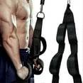 thumbnail image 1 of Tricep Rope Cable Attachment with 2 Handles,Tricep Pull Down Rope Compatible Push Downs,Crunches,Facepulls Compatible Professional Gym, 1 of 5