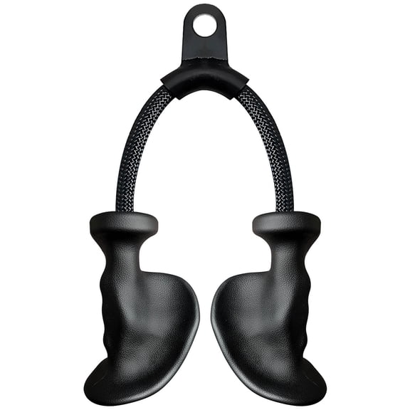 Tricep Rope Pulldown Attachment HAND ROPE-01, Extra Long Cable for Gym Lat Pull Down Workout