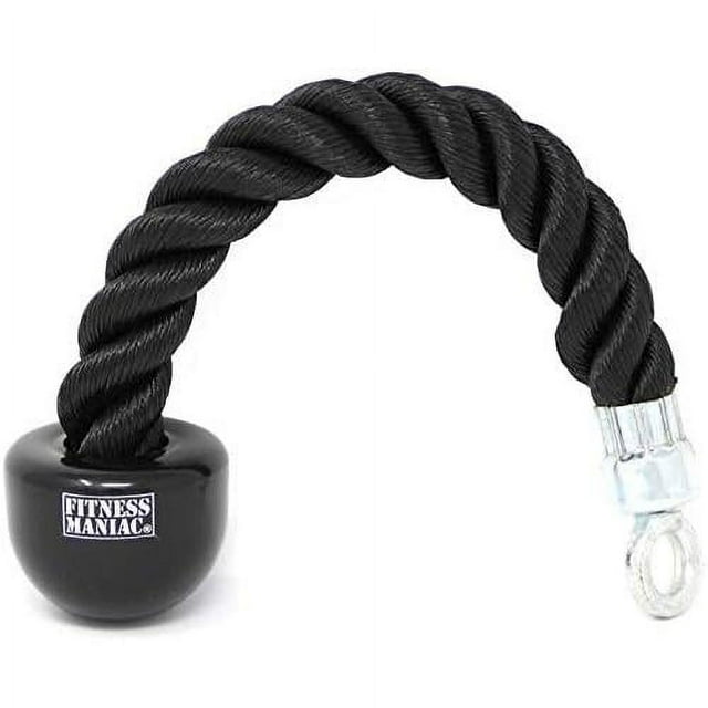 Tricep Rope Single Grip Pull Down Bicep Cable Attachment Exercises