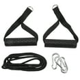 Triceps Pull Down Rope Gym Cable Machine Attachments Long Triceps Strap