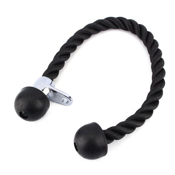 Triceps Rope,Tricep Rope Pull Press Down Push Pull Cord Multi Gym Lat Bar Cable Attachment