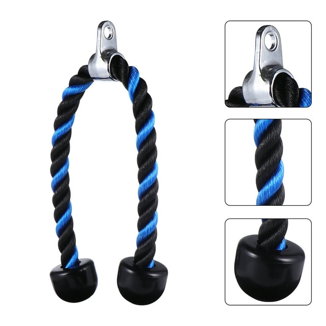 Triceps Rope Triceps Pull Down Cord Heavy Duty Rope for Gym