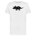 thumbnail image 1 of Triceratops Black Silhouette Tee Men's -Image by Shutterstock, 1 of 2