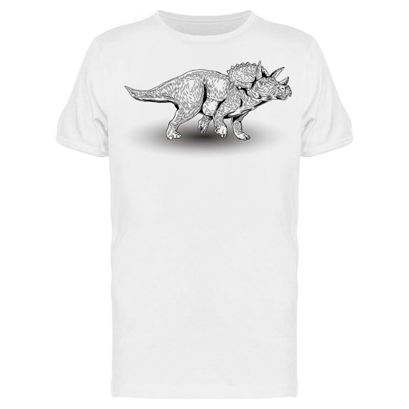 Triceratops Dinosaurs Dino Tee Men's - Men T-Shirt, 3XL