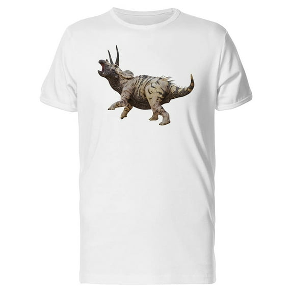 Triceratops Horridus Image T-Shirt Men -Image by Shutterstock, Male Large
