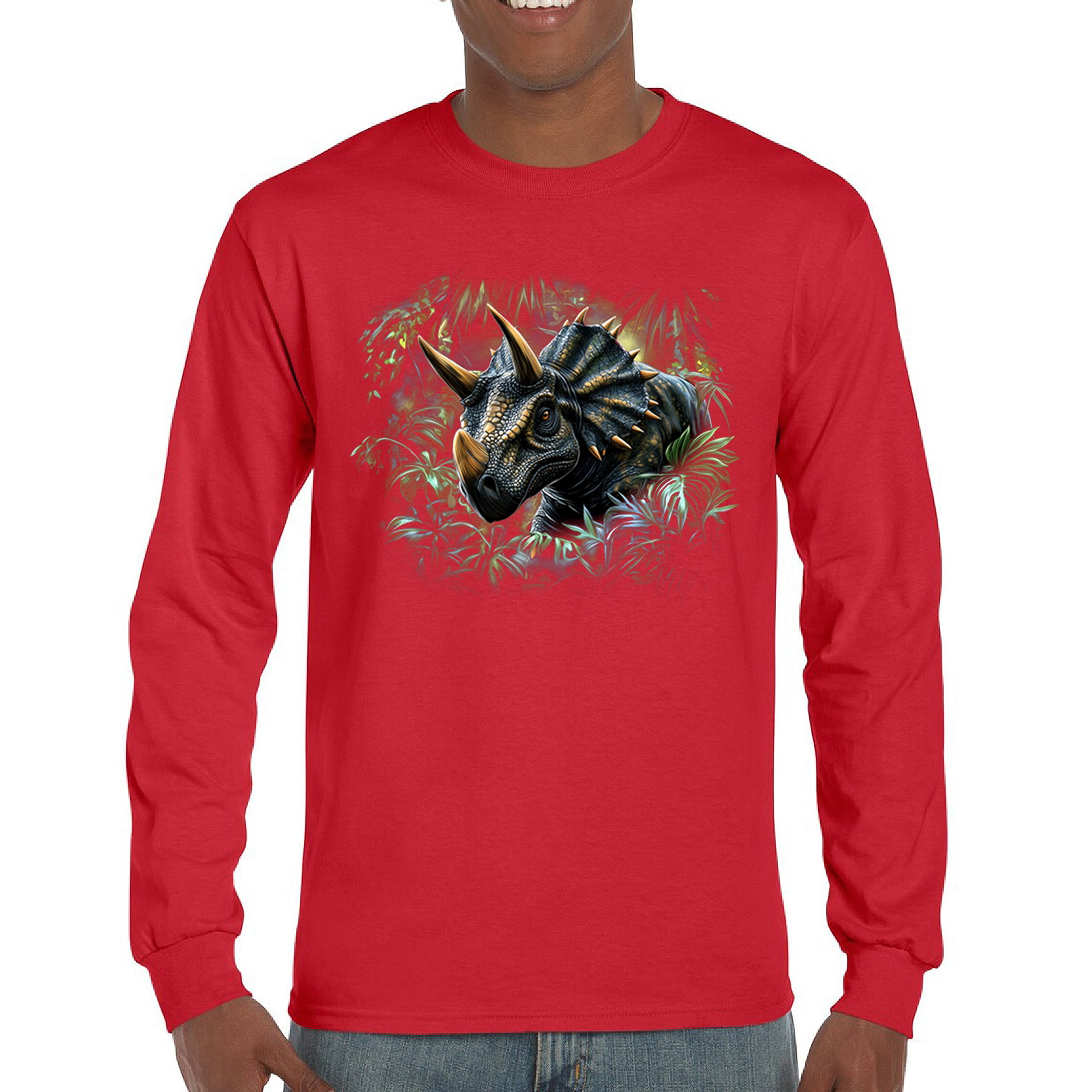 Kids Dinosaur Long Sleeve T-Shirt main image 0