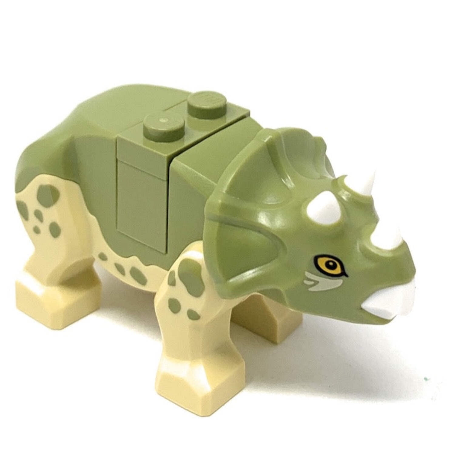 Triceratops Olive Green LEGO Jurassic World Dinosaur Minifigure 2020 Walmart