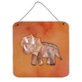 thumbnail image 1 of Triceratops Watercolor Wall or Door Hanging Prints, 1 of 1