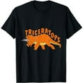 thumbnail image 1 of Triceratops With Text Design T-Shirt, 1 of 5
