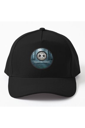 Trichome Synthetic Baseball Cap, Botanical Inspired Graphic Design, Classic Hat Style