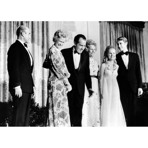 Tricia Nixon'S Engagement To Edward Cox Is Announced. At The White House Party History (36 x 24)