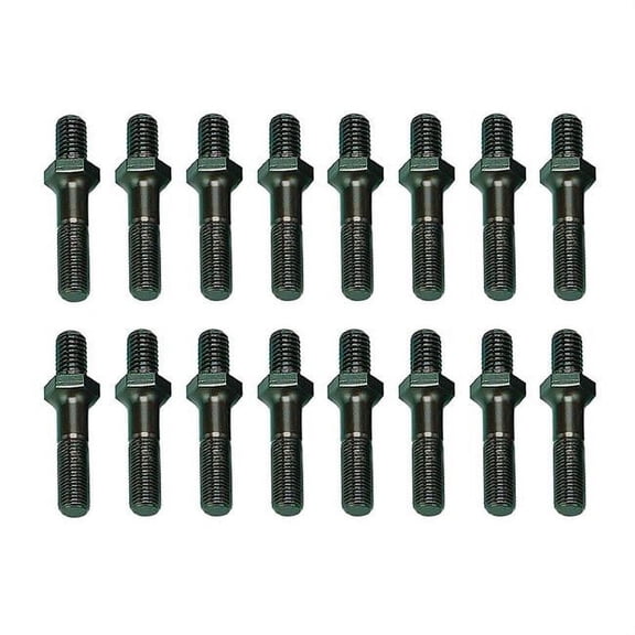 Trick Flow TRFTFS-51400614 1.90 Ford & Chevy Rocker Arm Studs - 0.43-20 in. - Set of 16