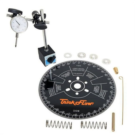 Trick Flow TRFTFS-90000-16 Camshaft Degree Kit with 11 in. Dia. Wheel