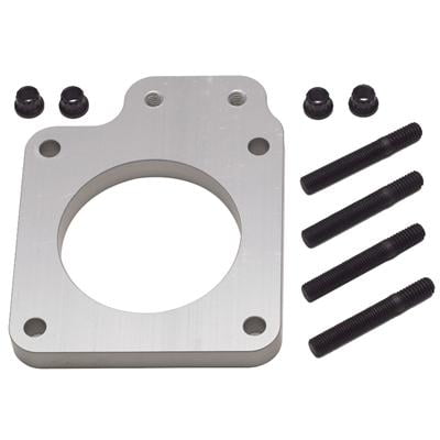 Trick Flow Throttle Cable Bracket Kit, Aluminum, Natural, 75 mm, Small Block Ford, Complete