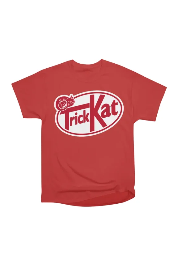 Trick Kat Halloween Parody T-Shirt Tee Gift For Him Merch For Her Apparel For Friend