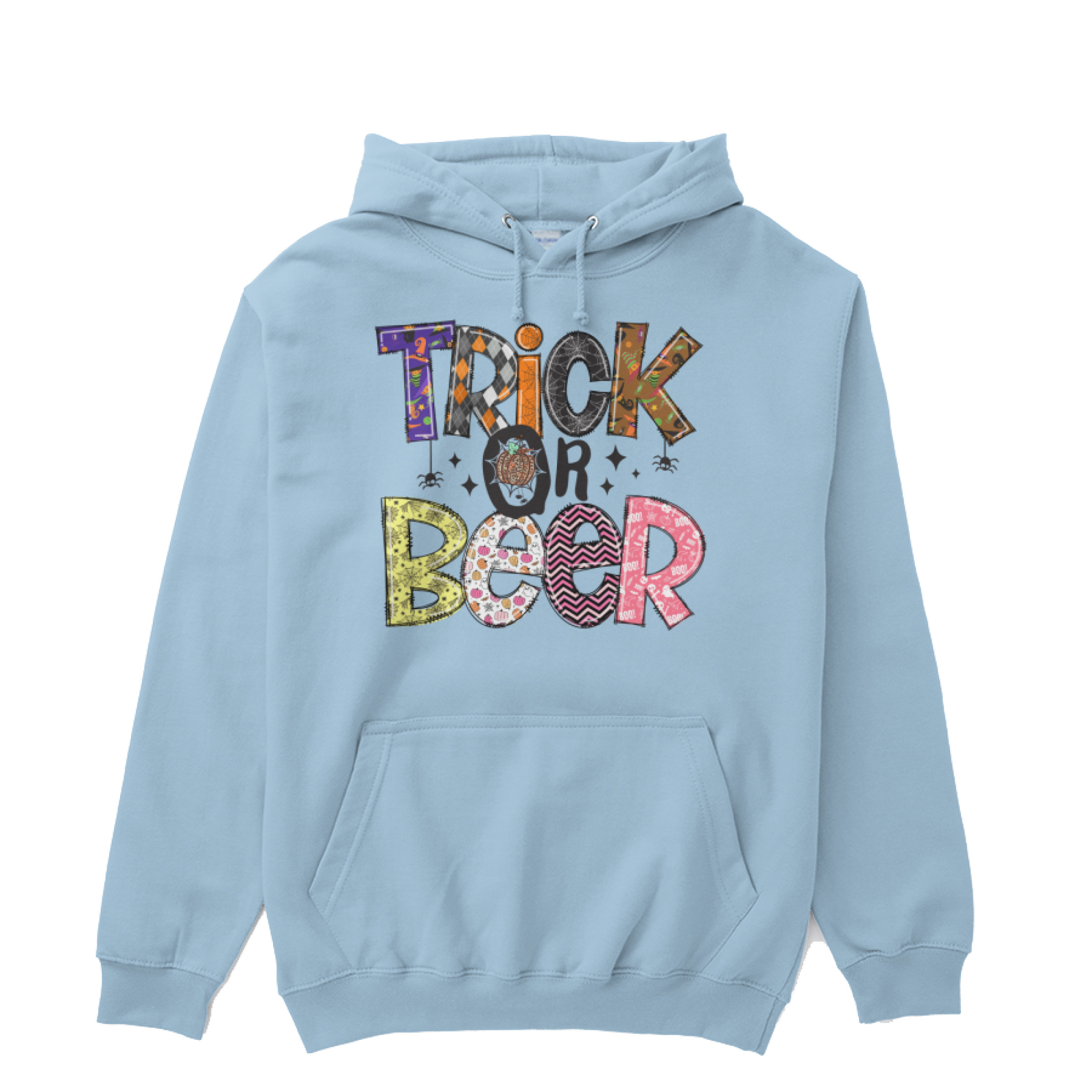 Trick Or Beer Funny Halloween Drinking Party Adult Humor Celebration