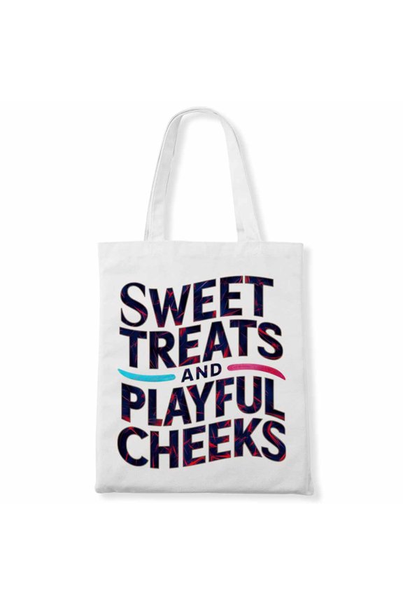 Trick Or Teeth Halloween Tooth Dentist Sweet Treats and Playful Cheeks Canvas Bag 1Pc