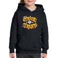 thumbnail image 1 of Trick Or Treat Candycorn Hoodie Juniors -Image by Shutterstock,  x-Large, 1 of 4