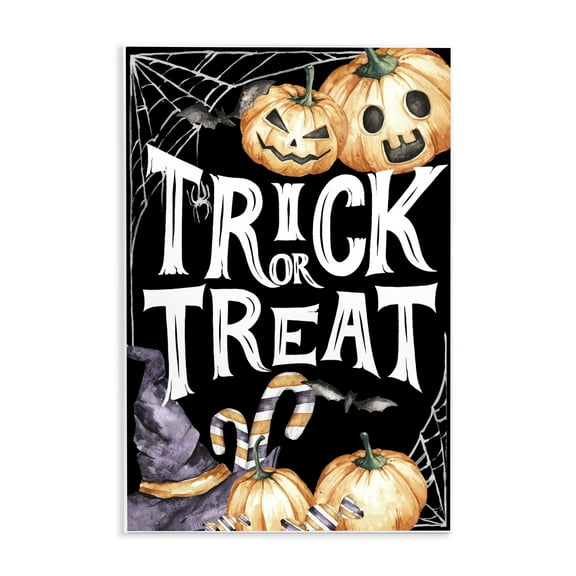 Stupell Industries Trick Or Treat Creepy Traditions Wall Plaque Art, design by Kim Allen