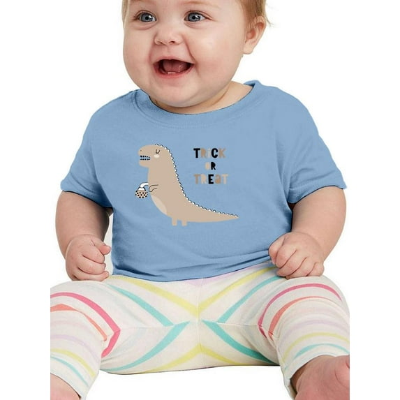 Trick Or Treat Dinosaur T-Shirt Infant -Image by Shutterstock, 12 Months