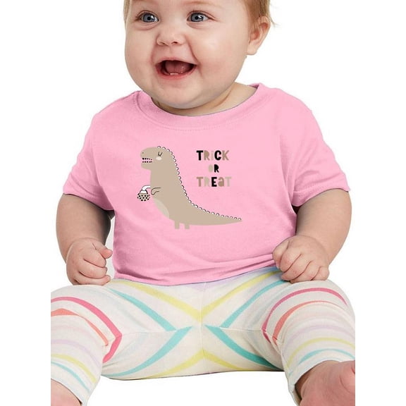 Trick Or Treat Dinosaur T-Shirt Infant -Image by Shutterstock,  24 Months