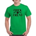 thumbnail image 1 of Trick Or Treat Halloween Quote. T-Shirt Men -Image by Shutterstock, Male Medium, 1 of 4