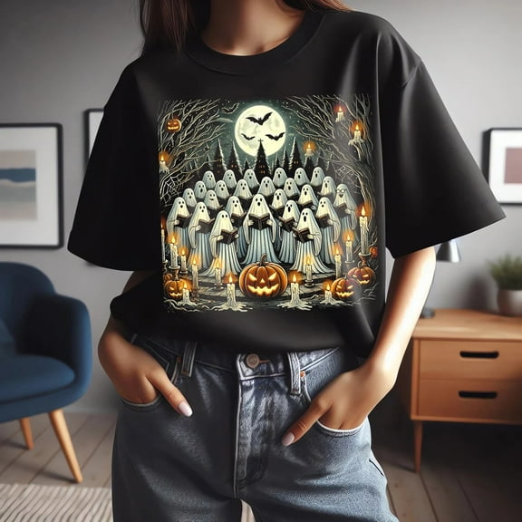 Trick Or Treat Halloween Teacher Shirt, Music Teacher Halloween Shirt, Spooky Teacher Shirt, Halloween Tee Gift For Music Teacher