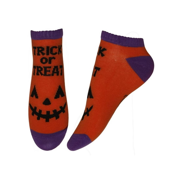 Trick Or Treat Happy Pumpkin Ankle Socks