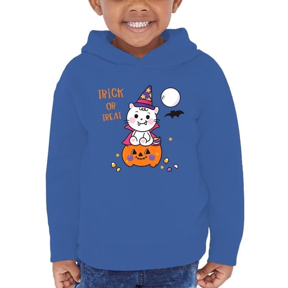 Trick Or Treat Kitten Hoodie Toddler -Image by Shutterstock, 4 Toddler