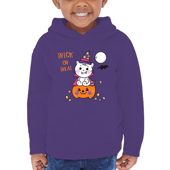 Trick Or Treat Kitten Hoodie Toddler -Image by Shutterstock, 4 Toddler
