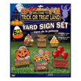 thumbnail image 1 of Trick Or Treat Land - Lawn Sign Set, 1 of 3