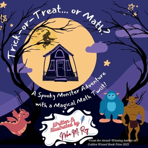 Think, Tinker, Discover! - Stem Adventur Trick-Or-Treat... Or Math - A Spooky Monster Adventure with a Magical Math Twist!: A Fun Halloween Math Mystery for Curi, (Paperback)
