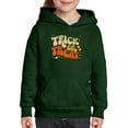 thumbnail image 1 of Trick Or Treat Retro Candycorn Hoodie Juniors -Image by Shutterstock,  Medium, 1 of 4