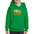 thumbnail image 1 of Trick Or Treat Retro Candycorn Hoodie Juniors -Image by Shutterstock,  Small, 1 of 4