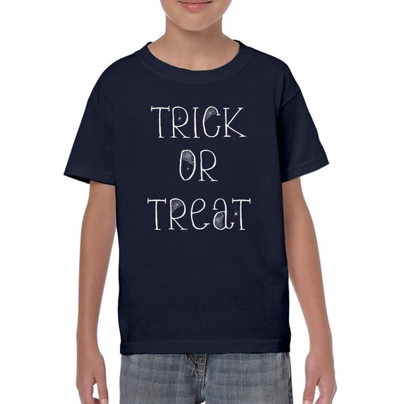 Trick Or Treat. Spiders T-Shirt Juniors -Image by Shutterstock, Small