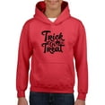 thumbnail image 1 of Trick Or Treat Spooky Style Hoodie Juniors -Image by Shutterstock,  Large, 1 of 4