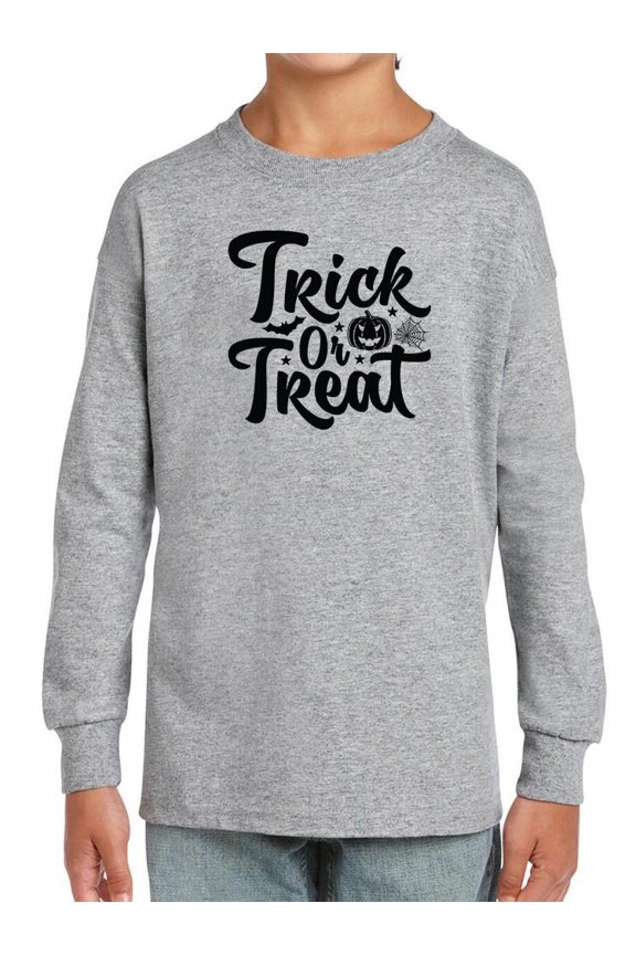 Trick Or Treat Spooky Style Long Sleeve Toddler -Image by Shutterstock, 4 Toddler