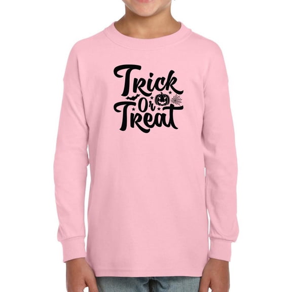 Trick Or Treat Spooky Style Long Sleeve Toddler -Image by Shutterstock,  4 Toddler