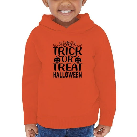 Trick Or Treat Spooky Vintage Hoodie Toddler -Image by Shutterstock,  5 Toddler